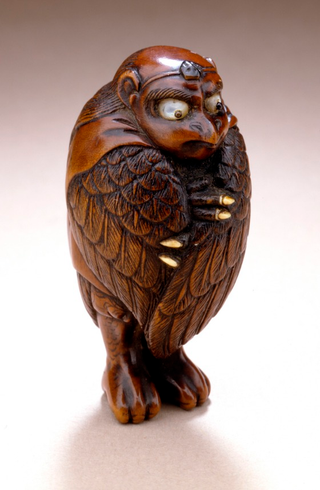 Illustration for article titled Spirit Foxes and Raunchy Demons in Japanese Netsuke Art
